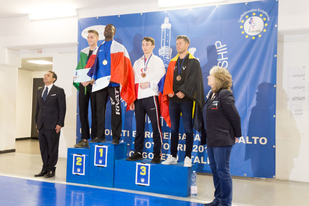 Pierre Ley Desarme Champion d'Europe
